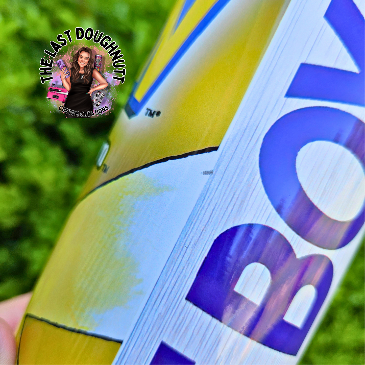 Yellow Monster (DEFECT) - 20oz Skinny Tumbler