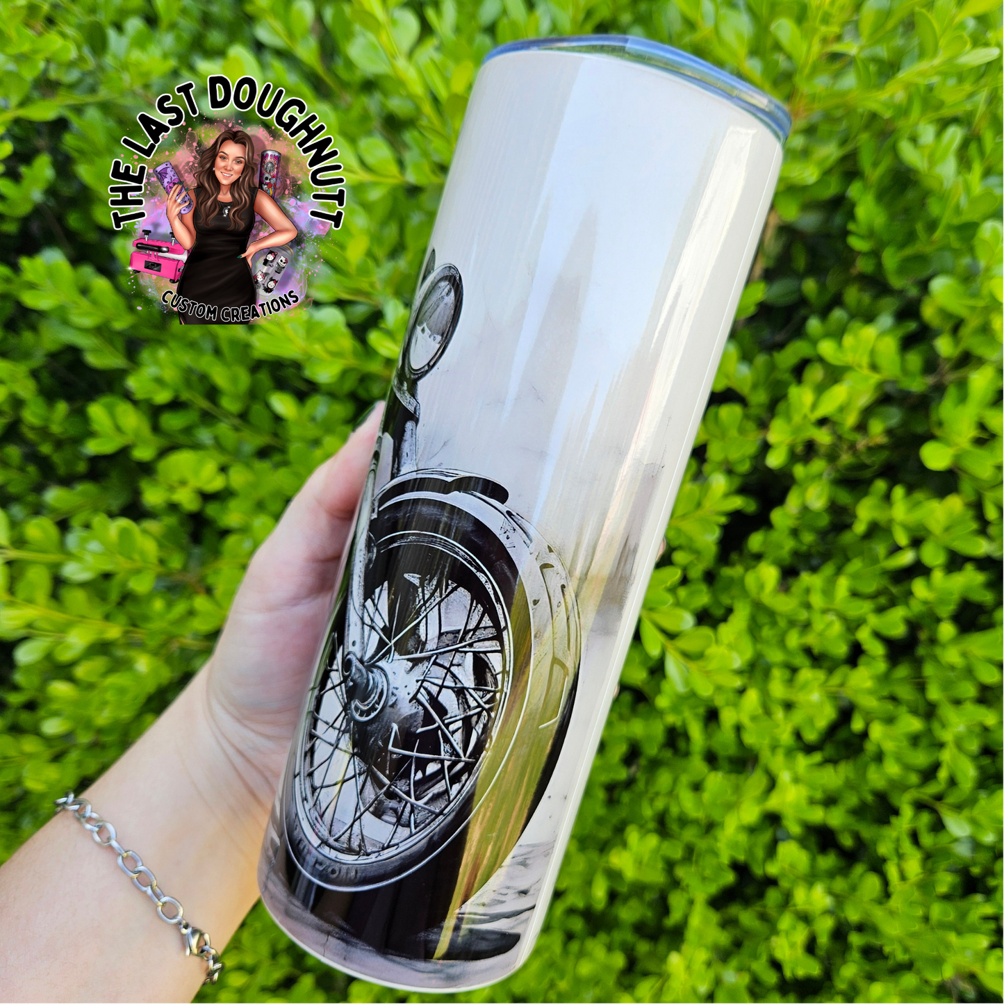 Motorcycle - 20oz Skinny Tumbler