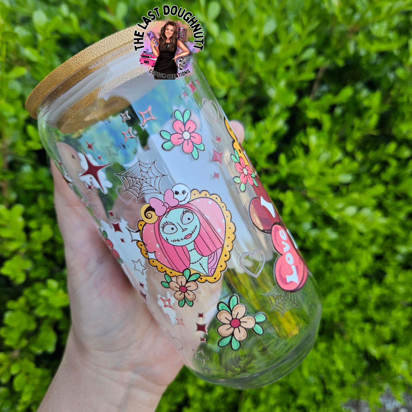 Meant To Be - 16oz Glass Clear Can Cup