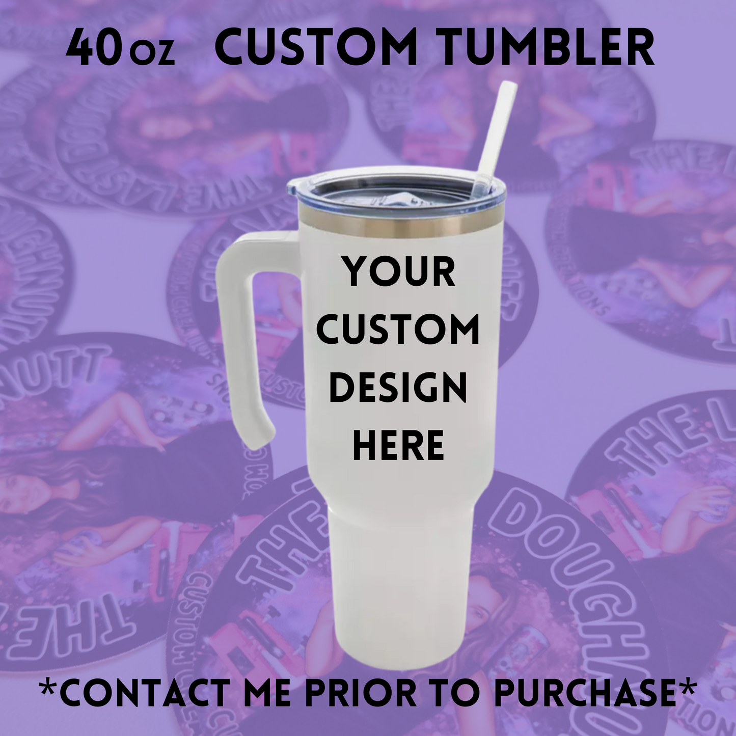 Custom 40oz Stainless Tumbler