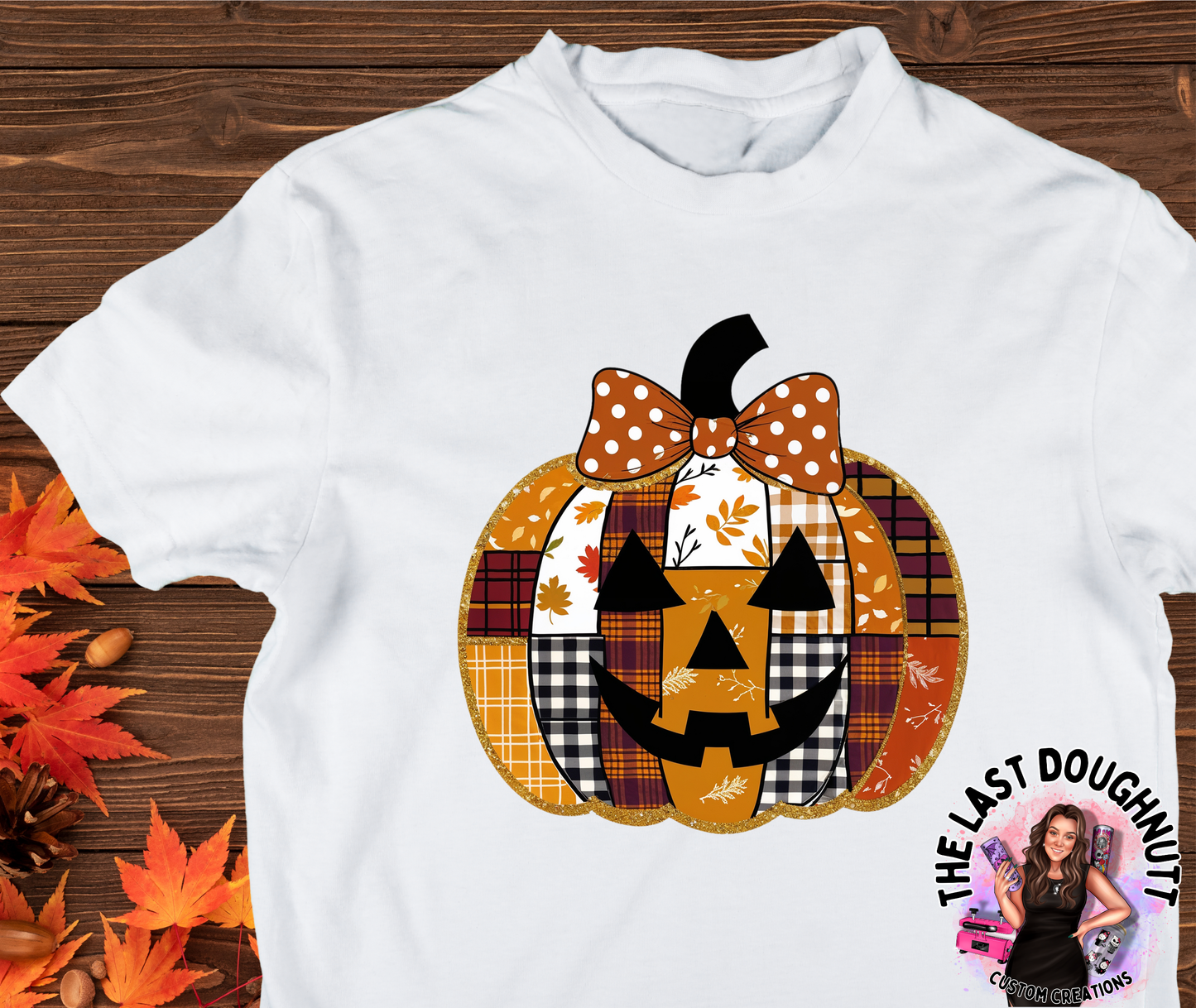 Patchwork Pumpkin T-Shirt