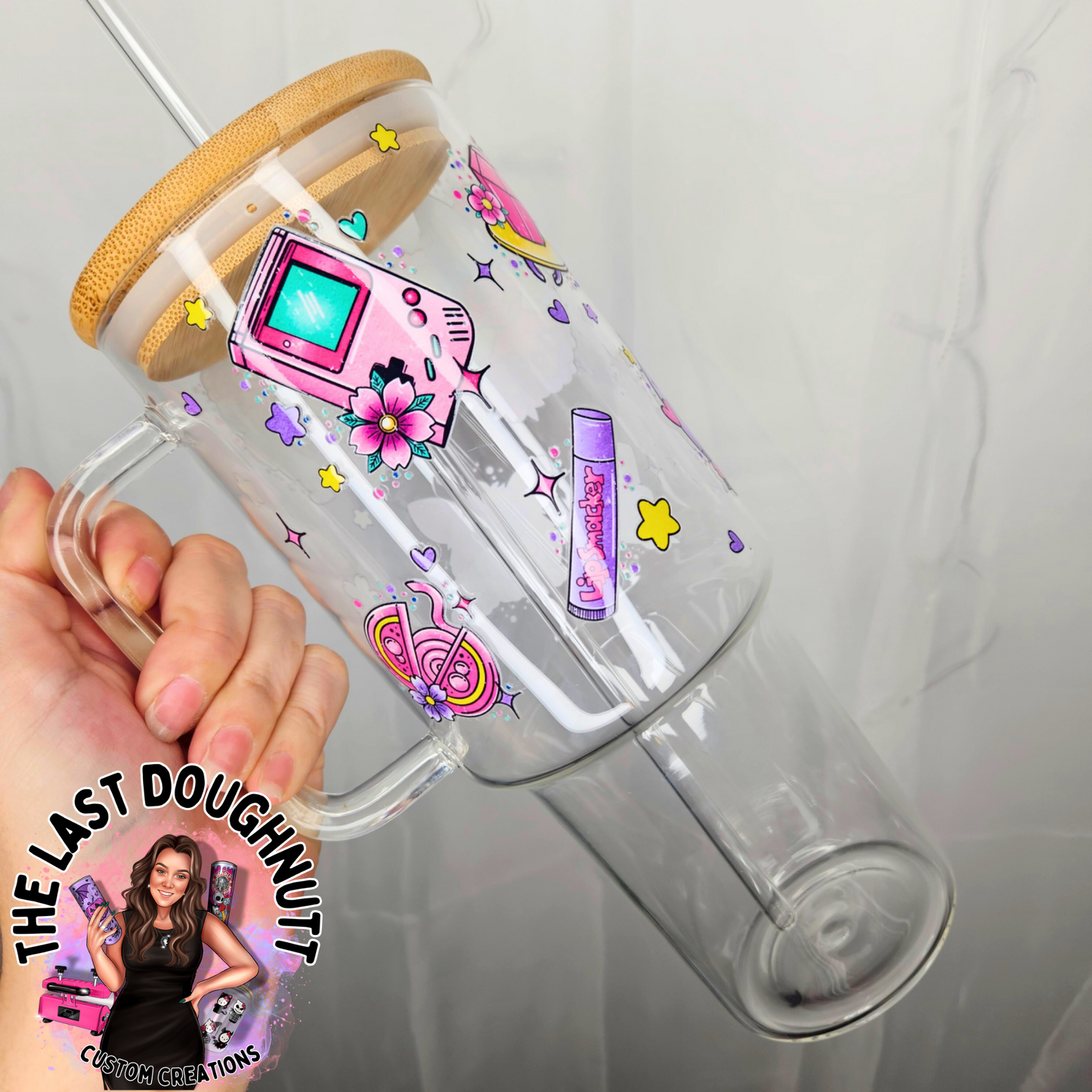 Nostolgia 40oz Glass Tumbler