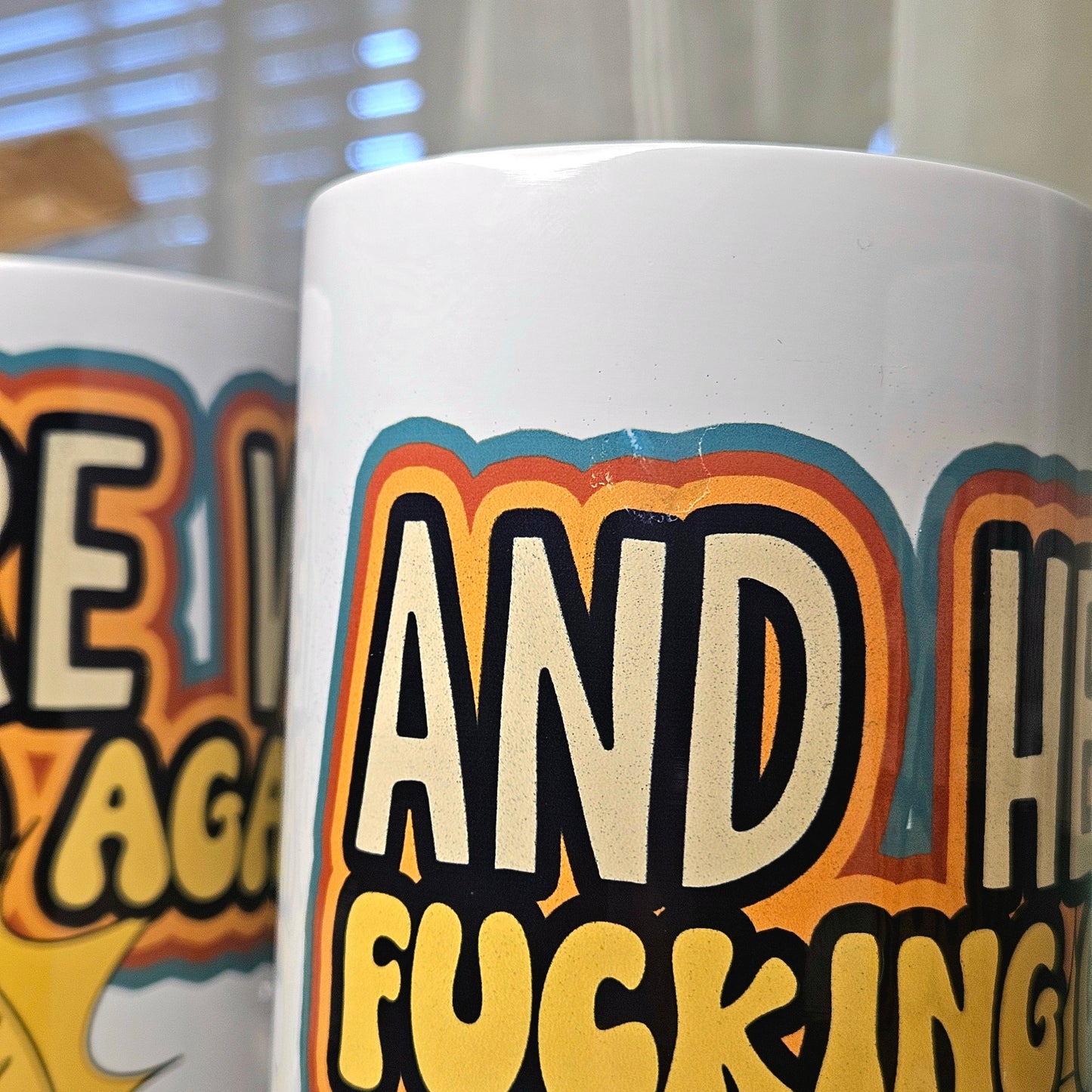 Here We Go Again OOPSIE #3 - 30oz Skinny Tumbler