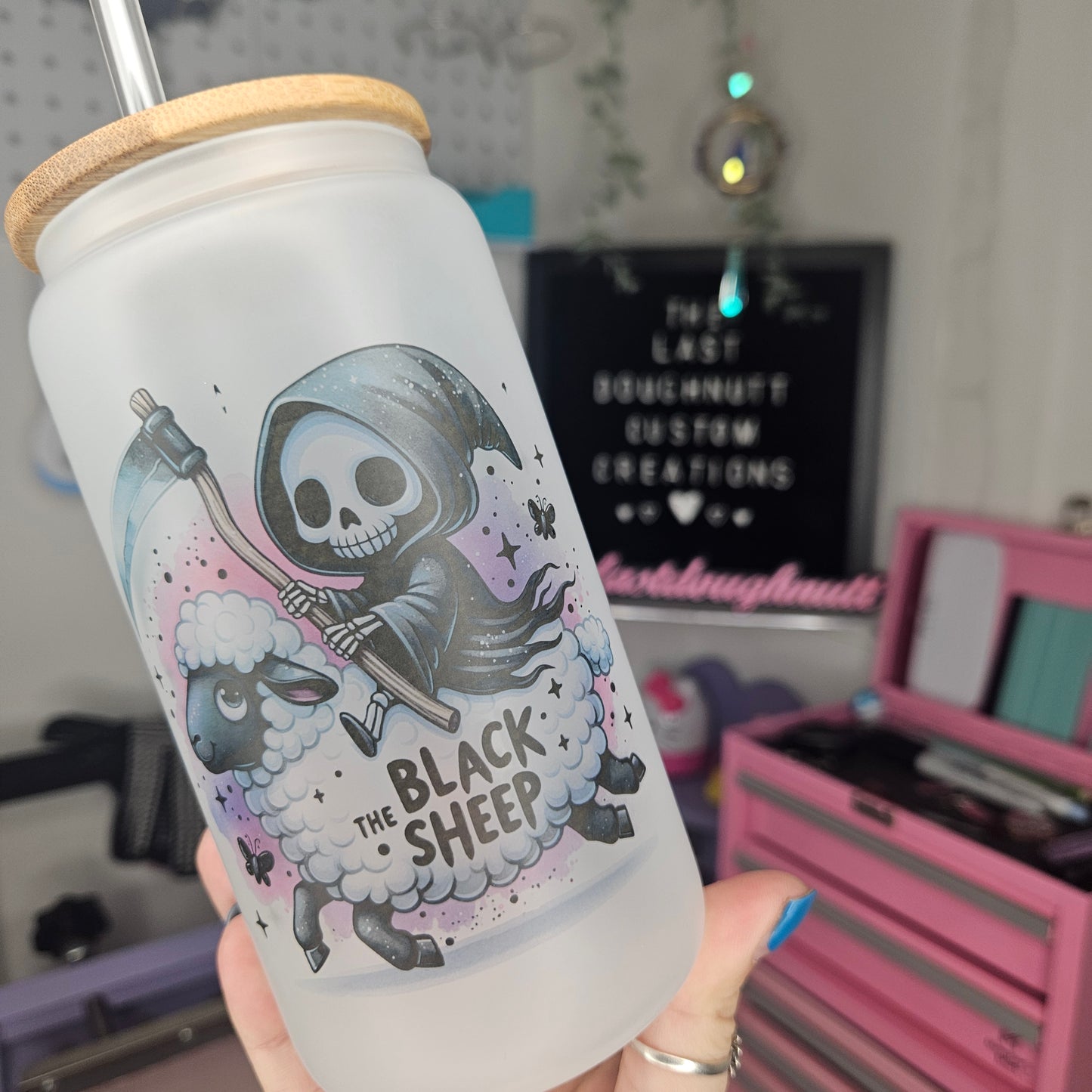 Black Sheep - 16oz Glass Can Cup