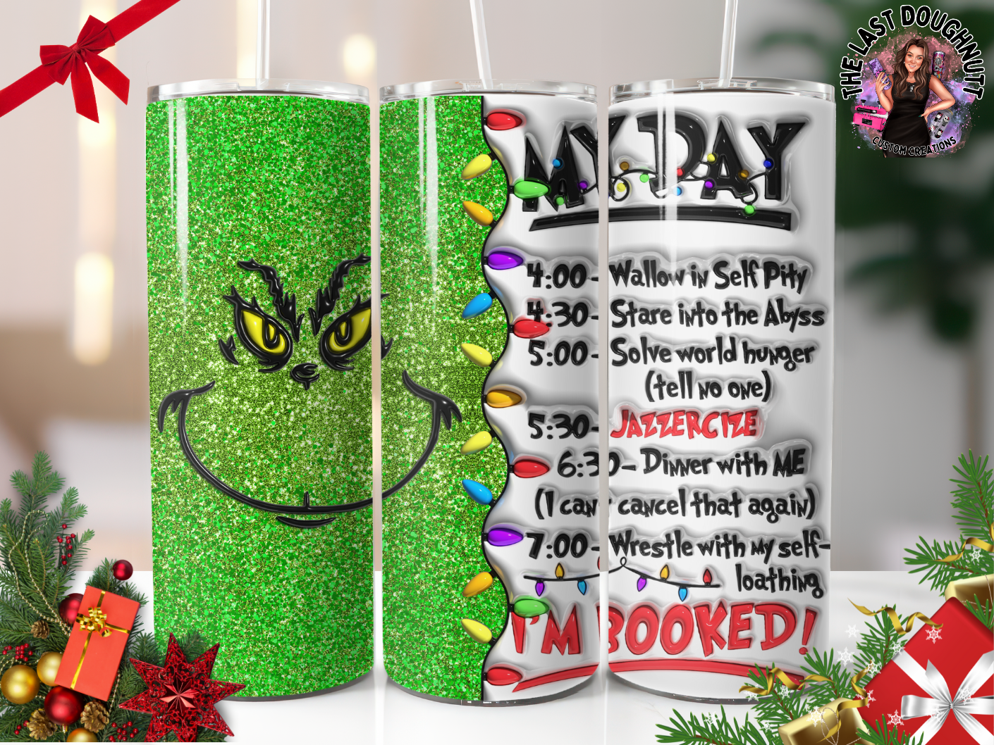 My Day, I'm Booked! - 20oz Skinny Tumbler