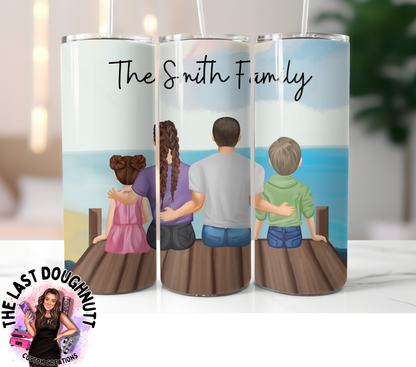 Personalized Portrait Tumbler - 20oz