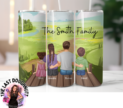 Personalized Portrait Tumbler - 20oz