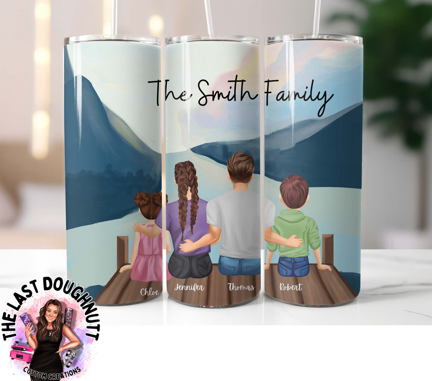 Personalized Portrait Tumbler - 20oz