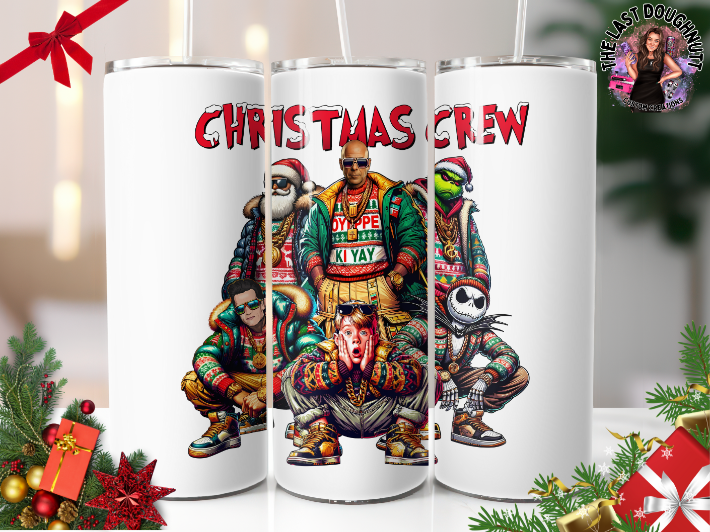 Christmas Crew - 20oz Skinny Tumbler