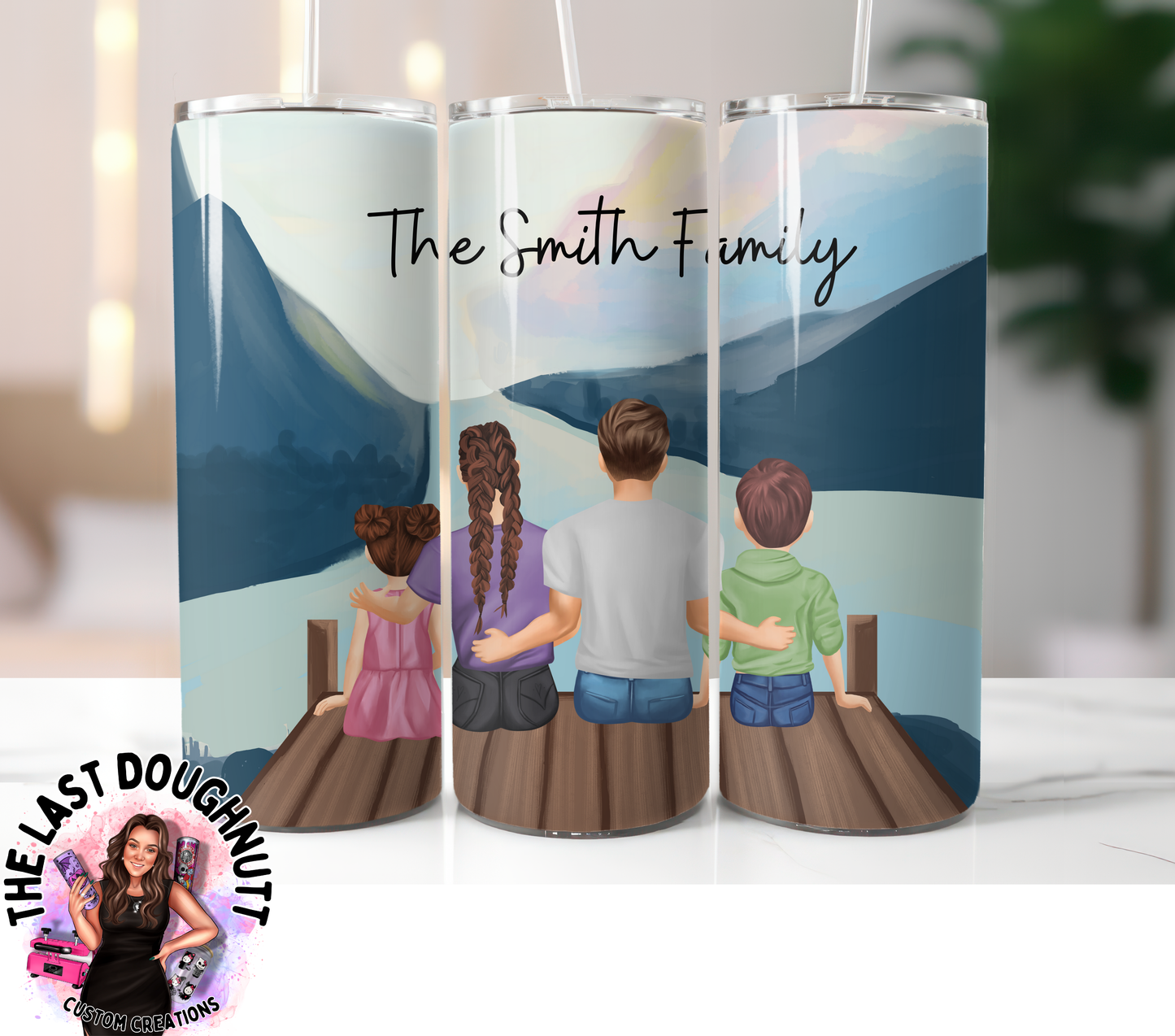 Personalized Portrait Tumbler - 20oz