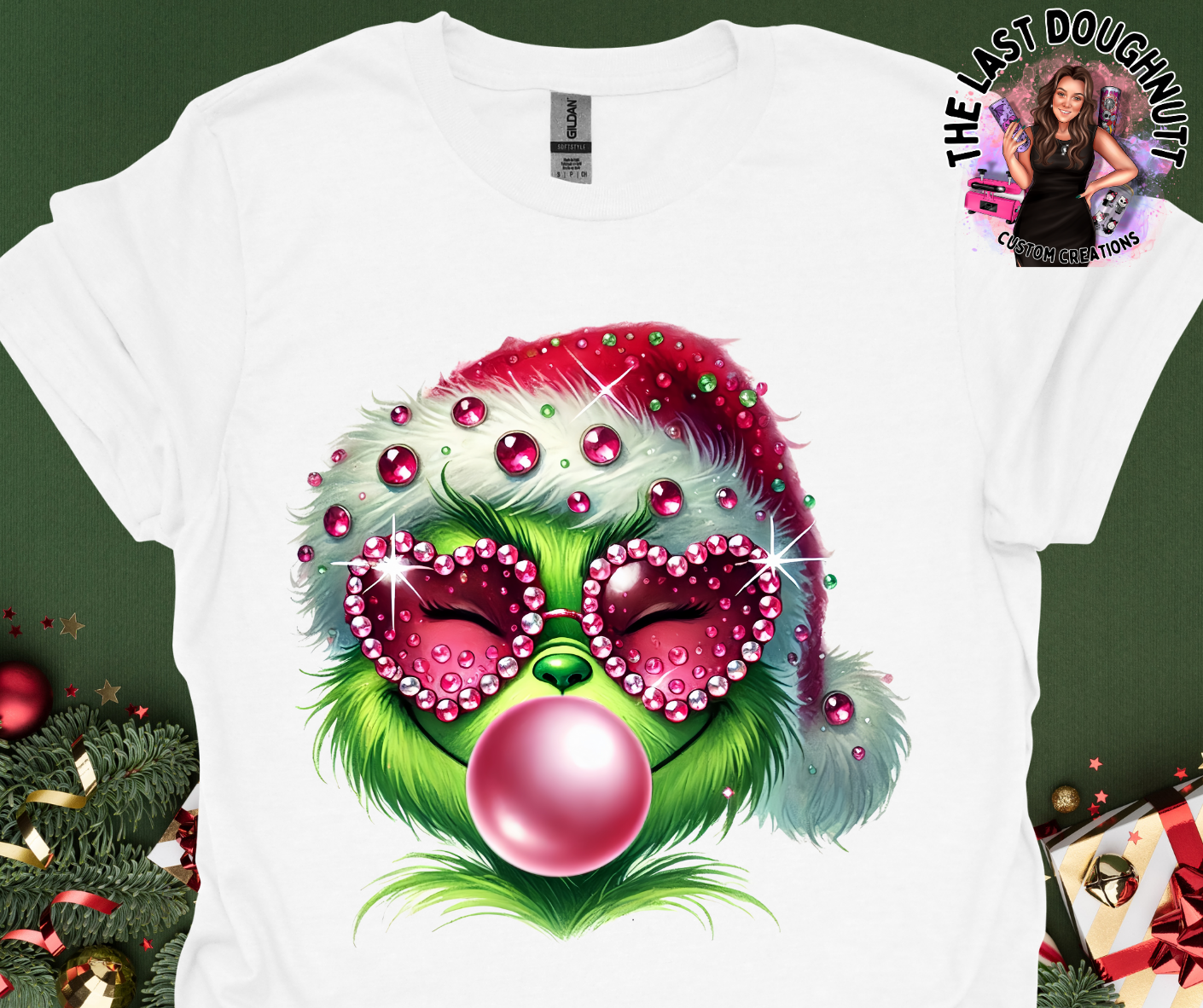 Bubble Gum Gr*nchy Christmas T-Shirt