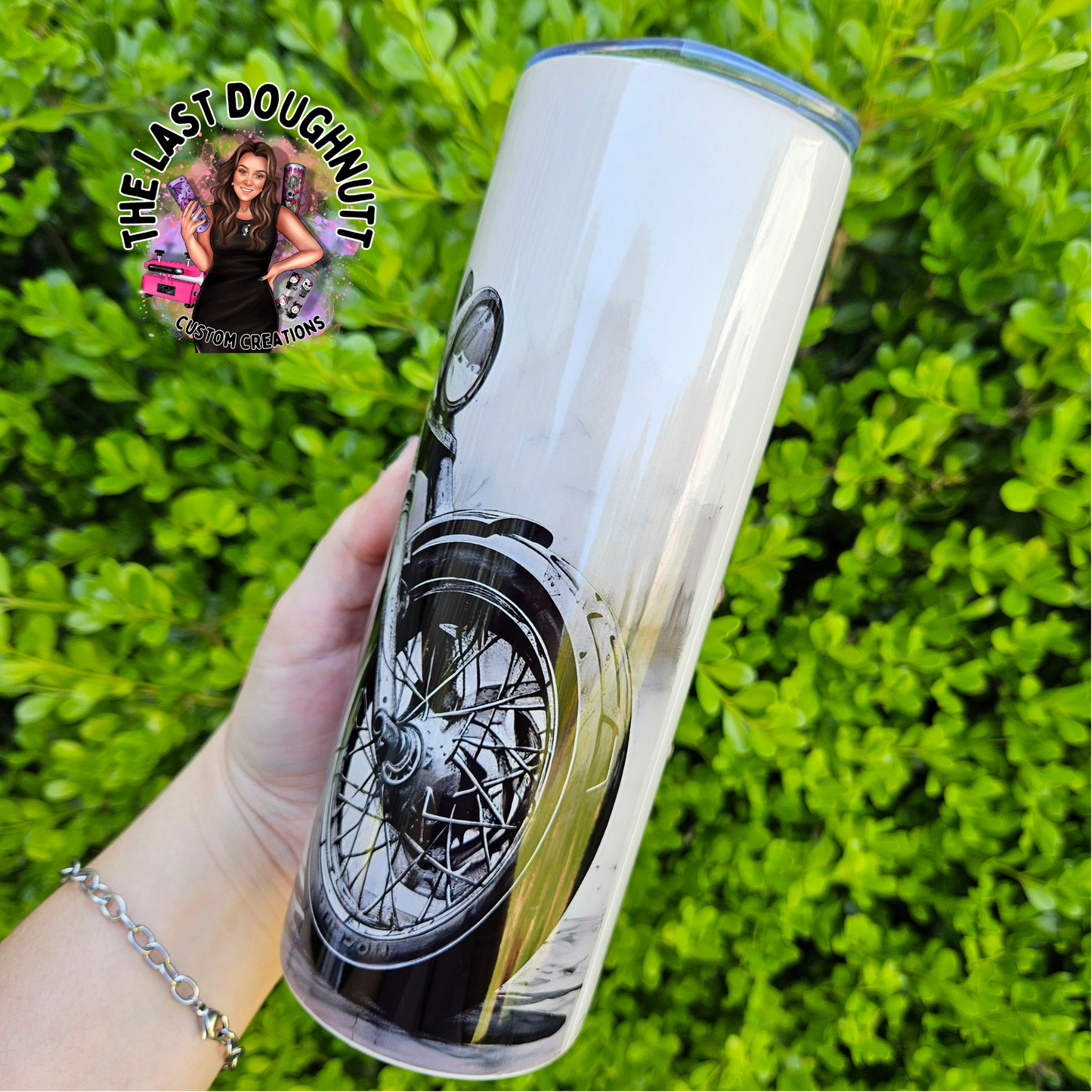 Motorcycle - 20oz Skinny Tumbler *RTS*