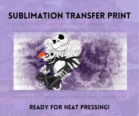 Pumpkin King Zero Sublimation Transfer Sheet