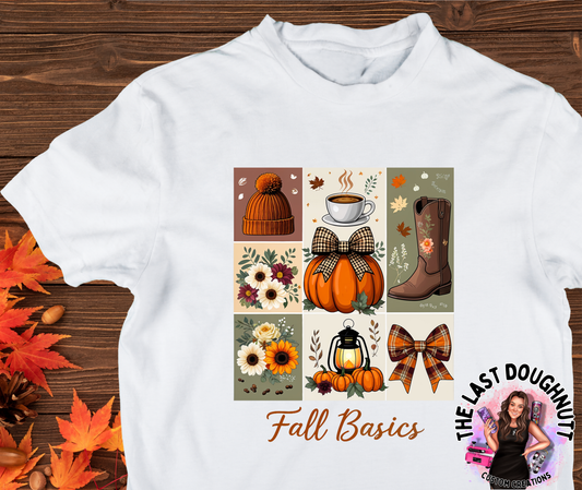 Fall Basics Collage T-Shirt