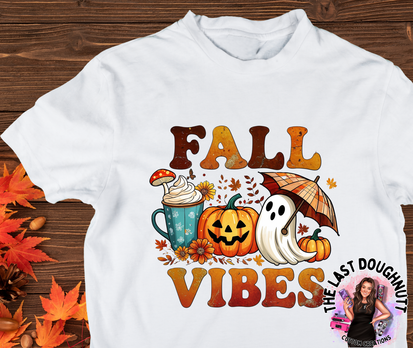 Fall Vibes Ghostie T-Shirt