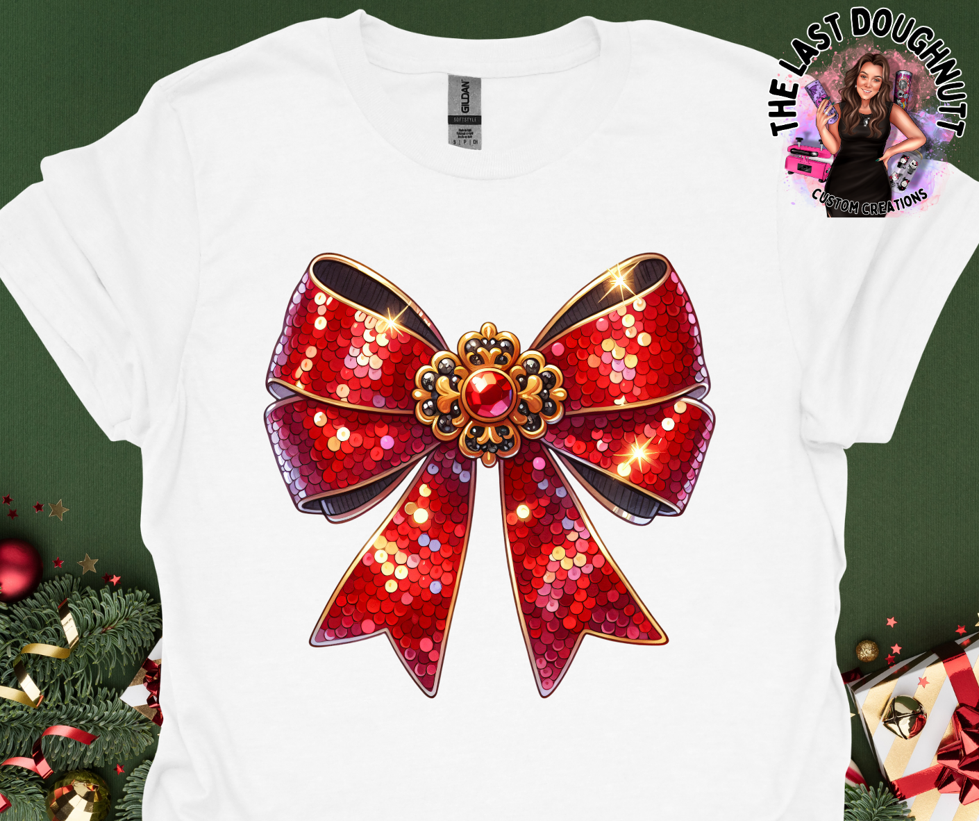 Christmas Bow 10 T-Shirt