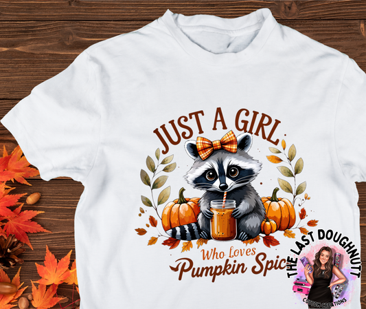 Just A Girl Who Loves Pumpkin Spice T-Shirt