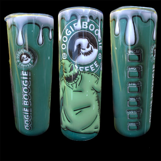 Oogie Boogie Inflated - 20oz Skinny Tumbler