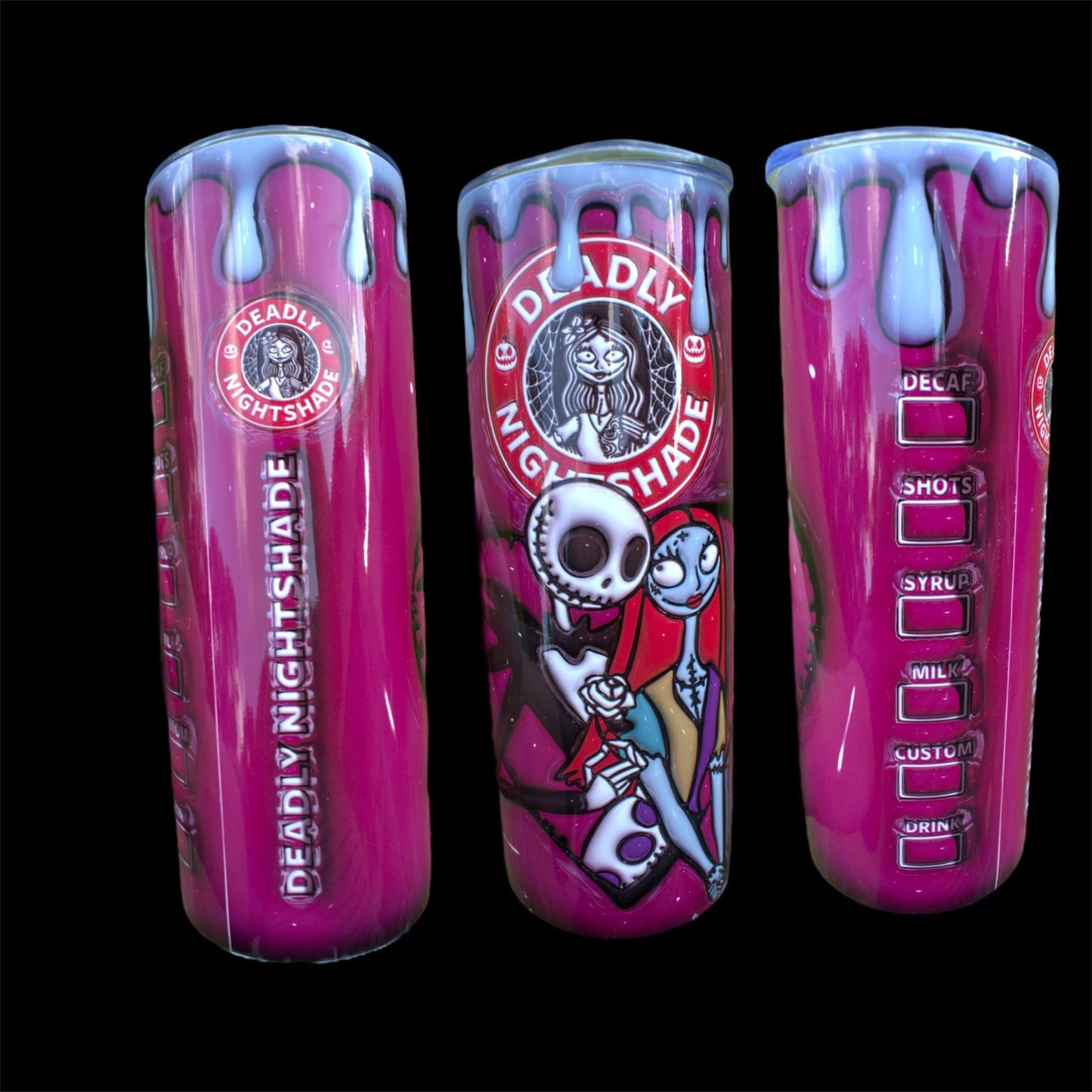 Deadly Nightshade - 30oz Skinny Tumbler