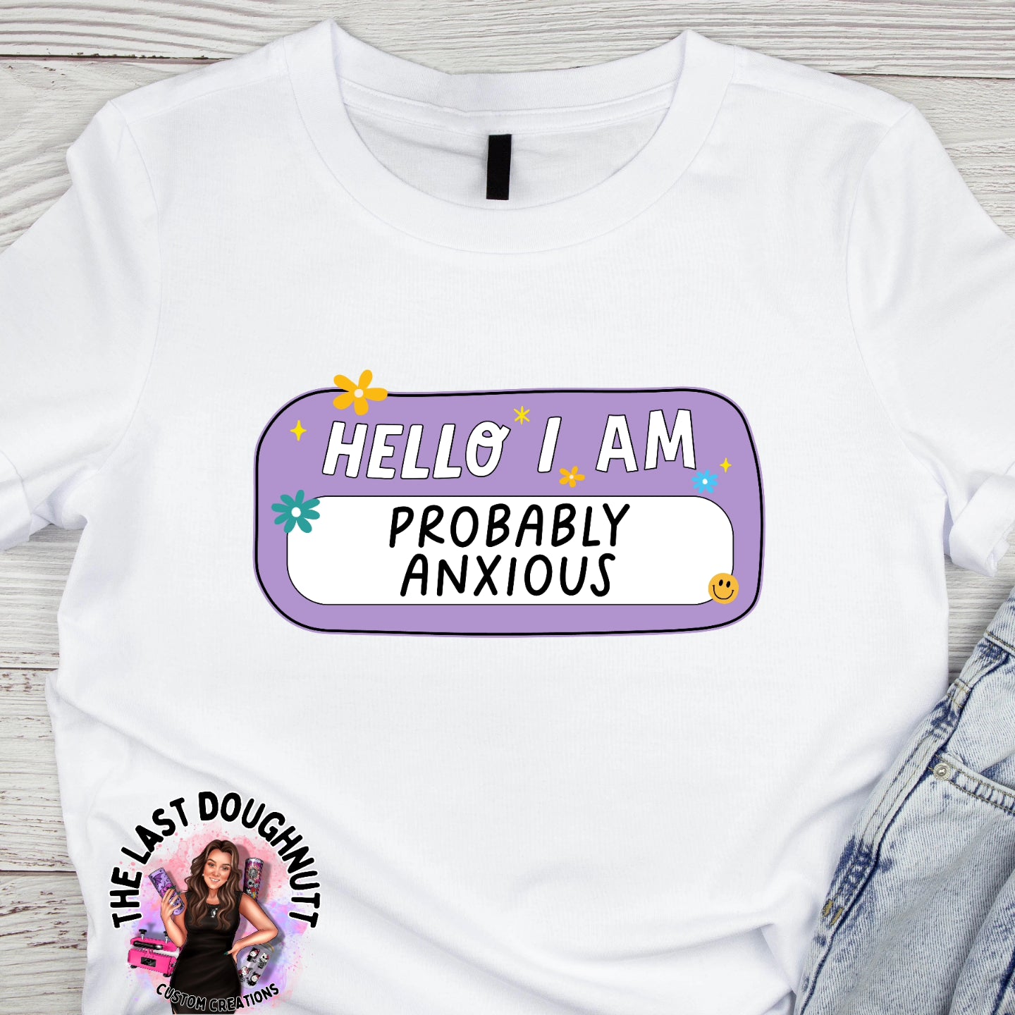 Hello Im Anxious T-Shirt