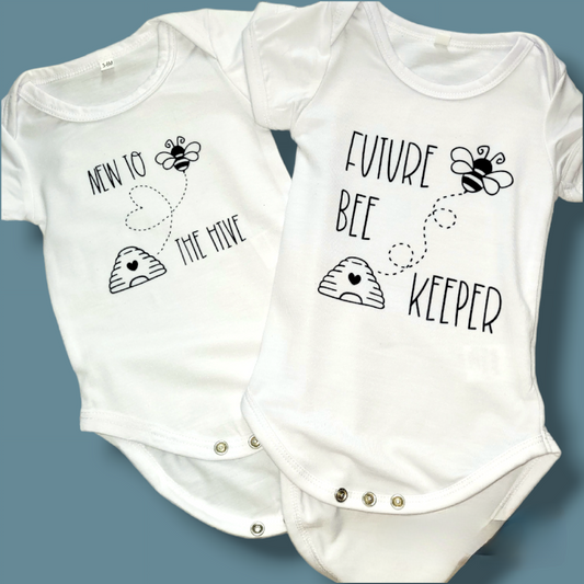 Baby Beekeeper Onesie