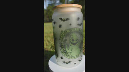Oogie Boogie - 16oz Glass Can Cup