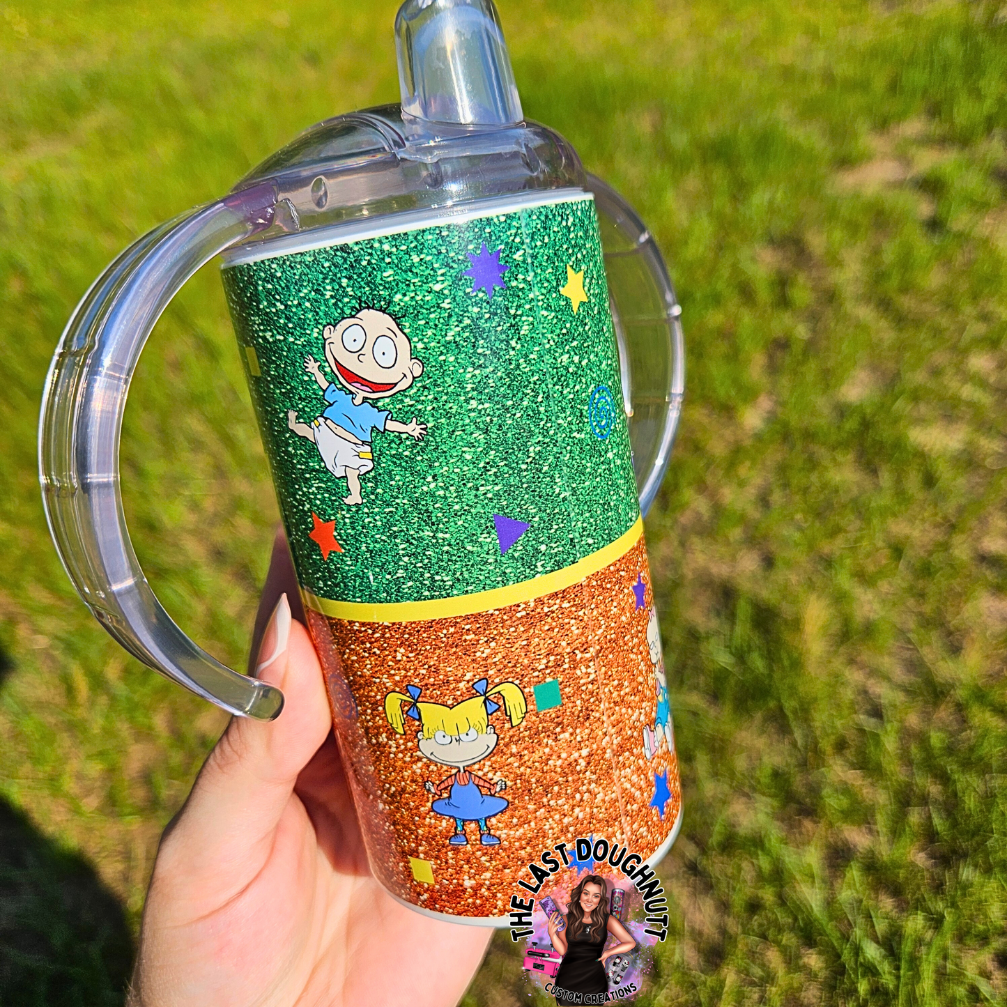 Mama's Little Rugrat - 12oz Skinny Tumbler