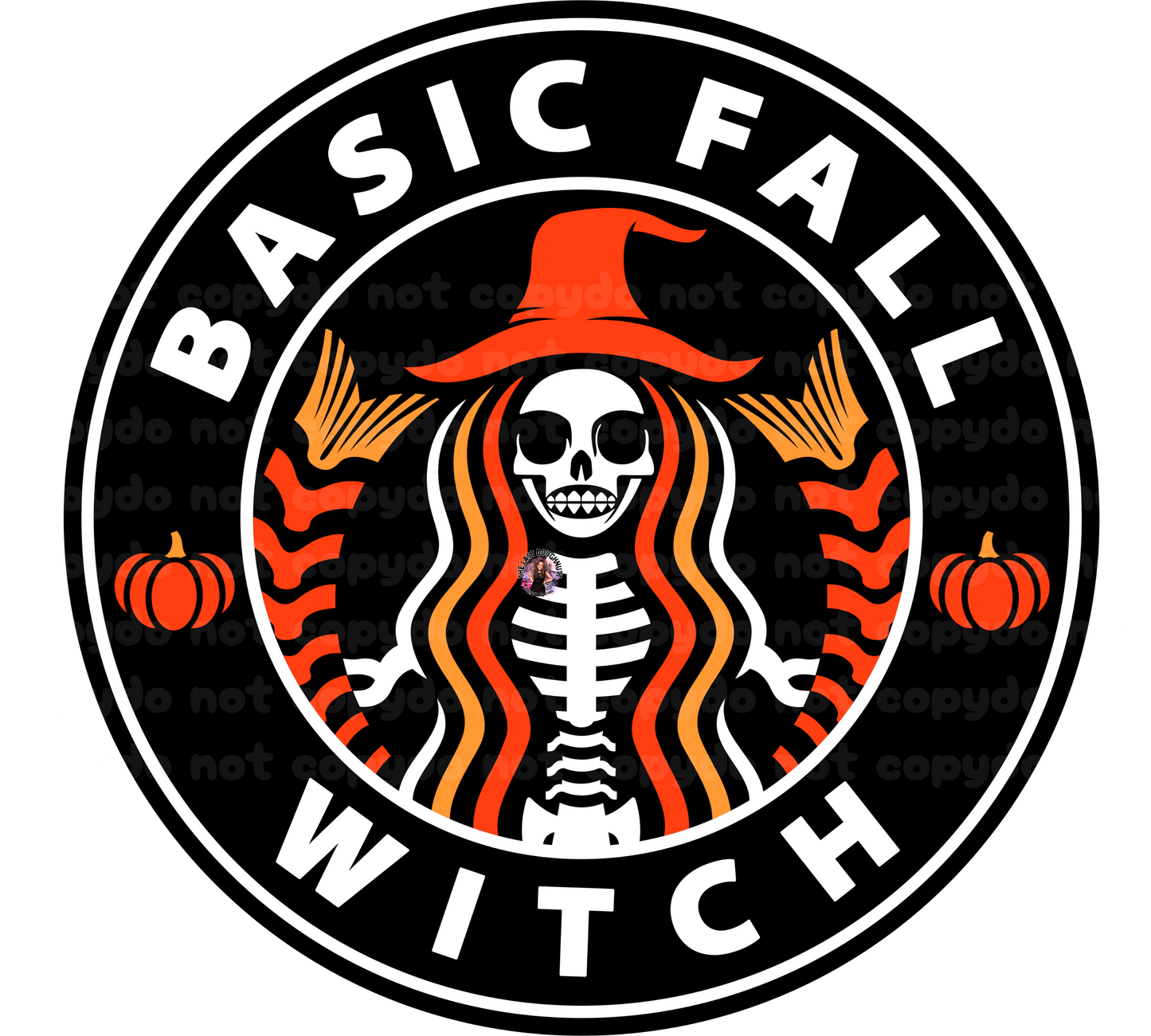 Basic Fall Witch Sublimation Transfer Sheet